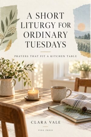 A Short Liturgy for Ordinary Tuesdays