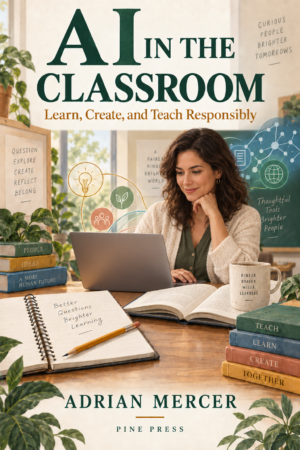 Book cover of AI in the Classroom by Adrian Mercer